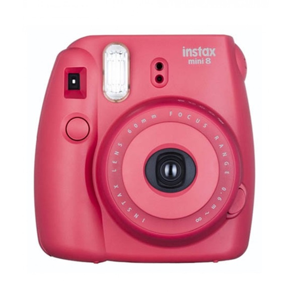 Fujifilm Instax Mini 8 Instant Camera Raspberry - Picture 5 of 5